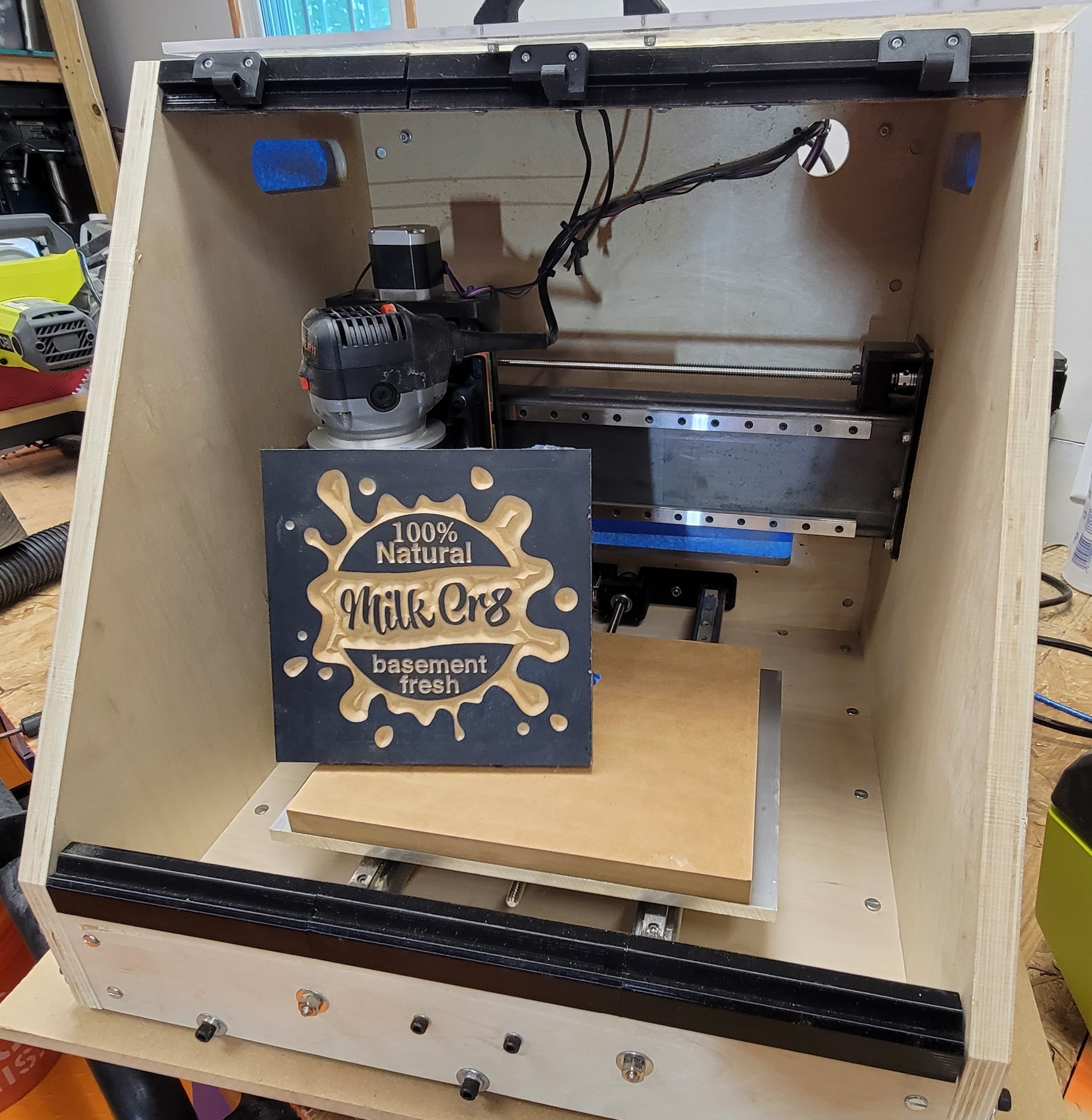 Adam's MilkCr8 CNC