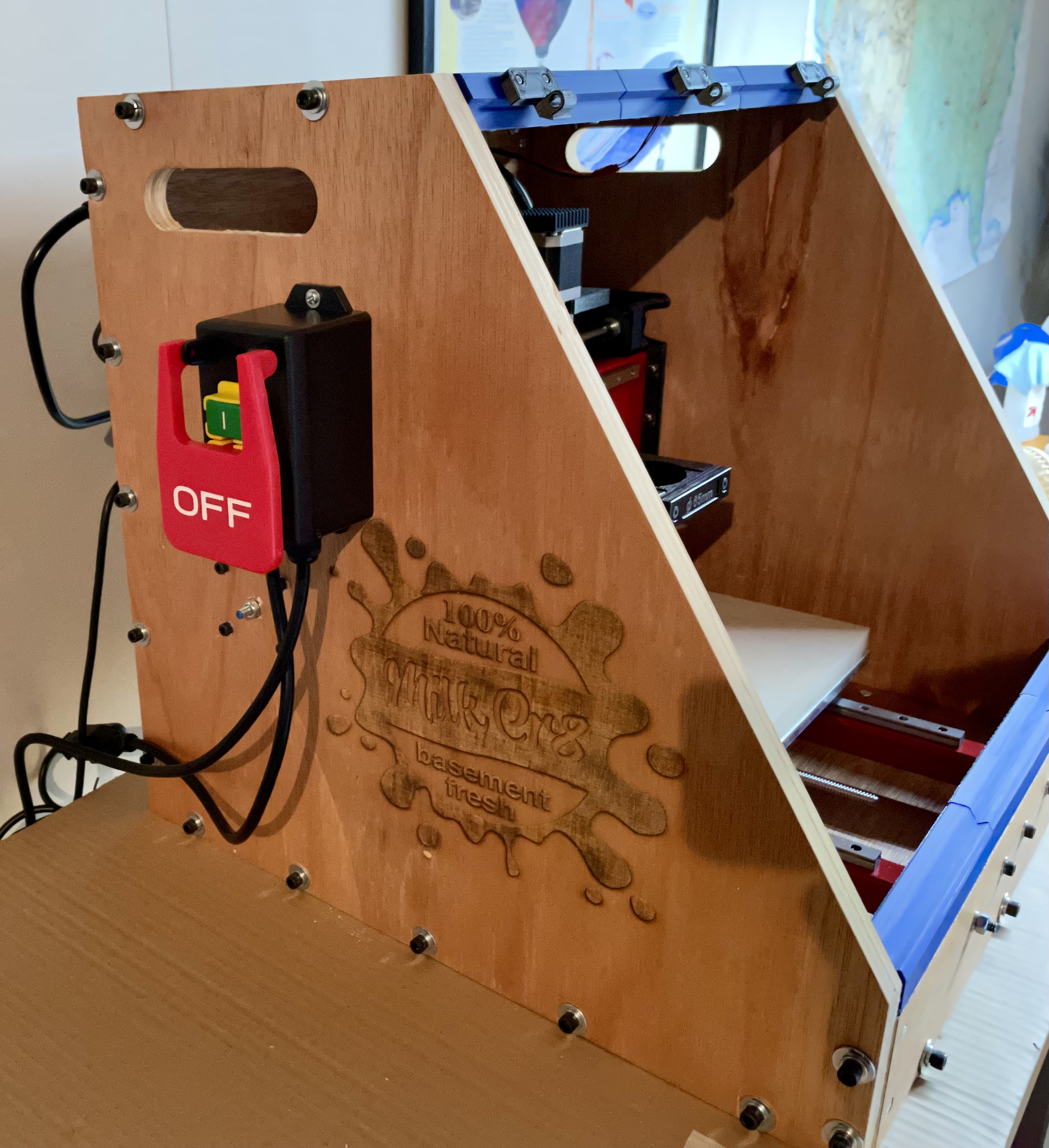 MilkCr8 CNC frame